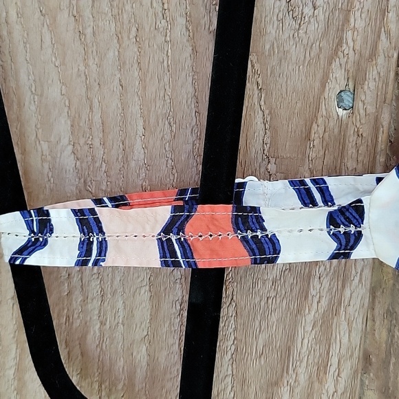 Anthropologie Lilka Size Small Orange, Blue, and White Tank Top - Picture 3 of 8